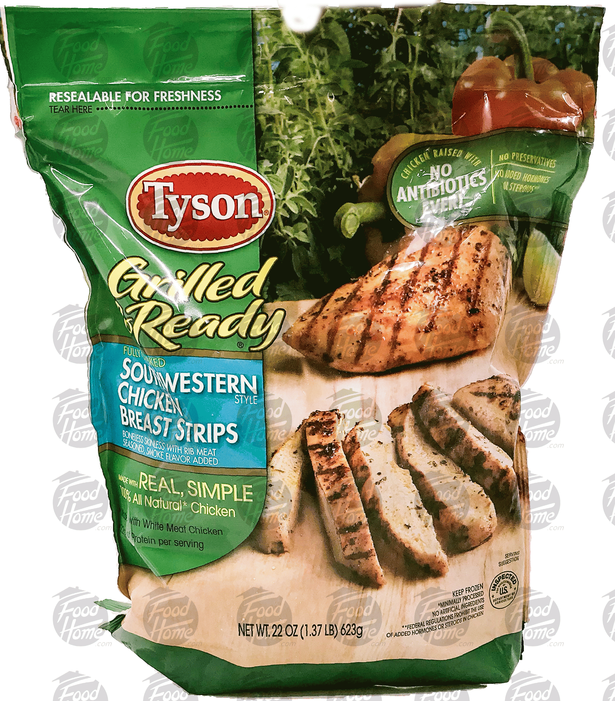 Tyson Grilled & Ready southwestern style chicken breast strips Full-Size Picture